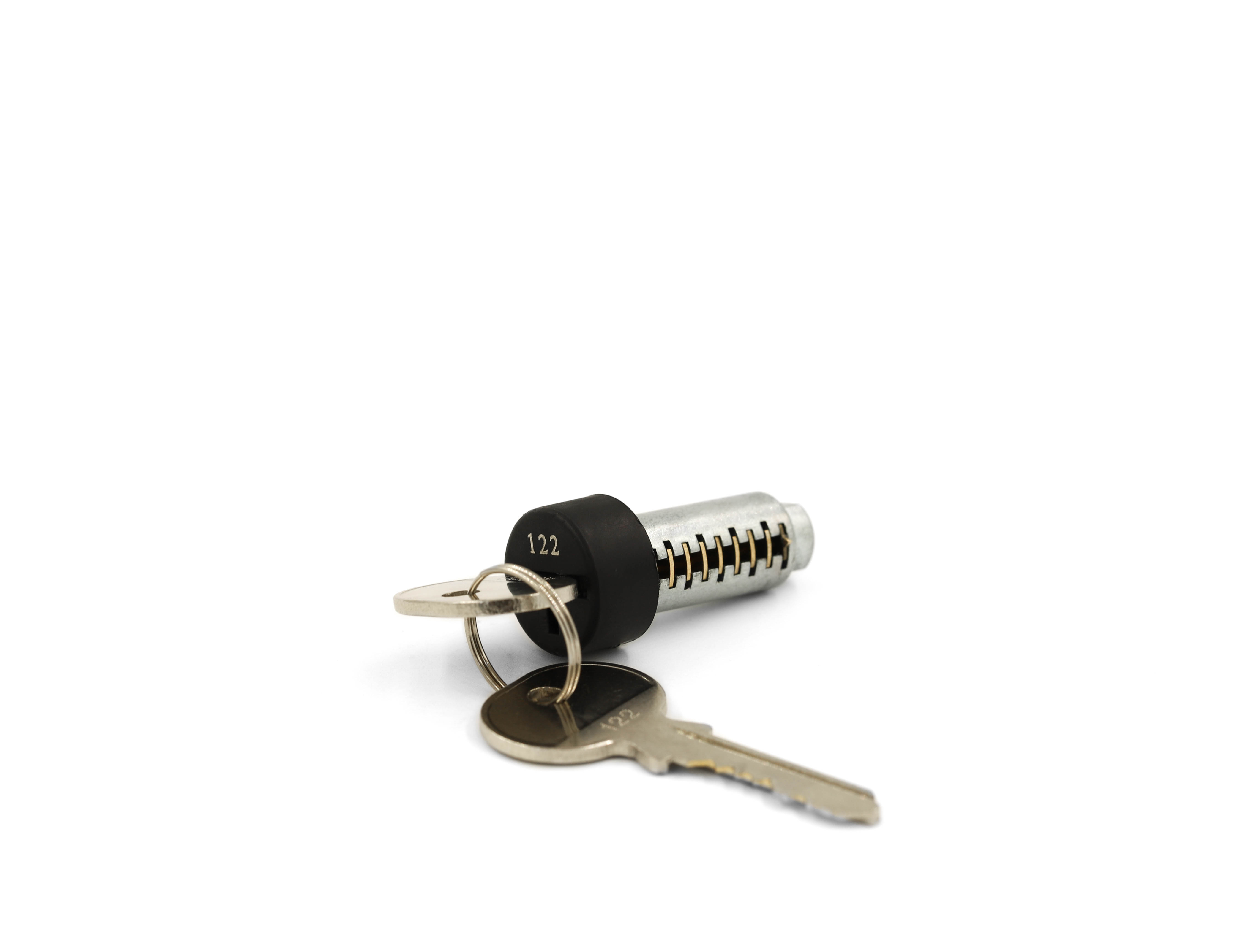 Coin deposit lock exchange cylinder for RONIS with 2 keys